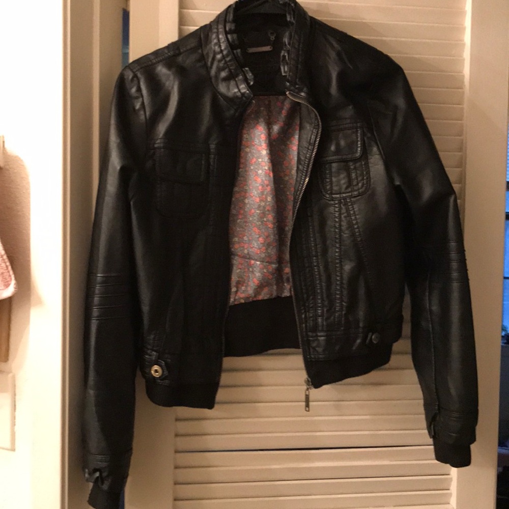 Leather jacket
